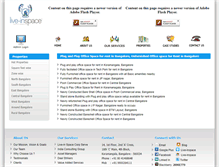 Tablet Screenshot of officespace.live-inspace.com